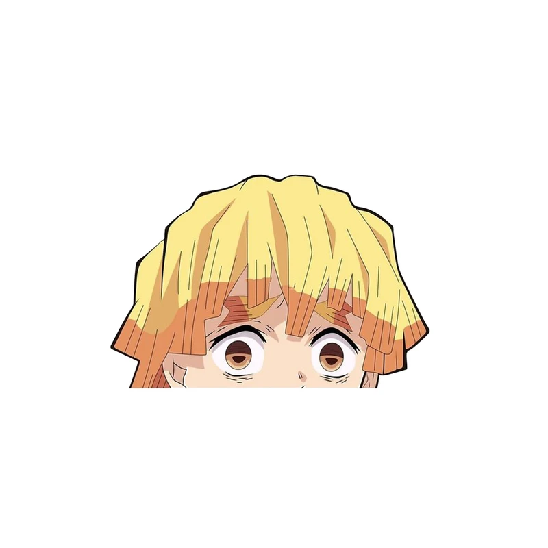 استیکر لپ تاپ و موبایل مدل انیمه طرح شیطان کش زنیتسو آگاتسوما demon slayer Zenitsu Agatsuma کد 769