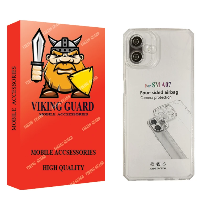کاور وایکینگ گارد مدل ژله ای مناسب برای گوشی موبایل سامسونگ Galaxy A07