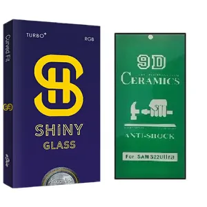 Atouchbo Shiny Glass Ceramics Screen Protector For Samsung Galaxy S22 Ultra