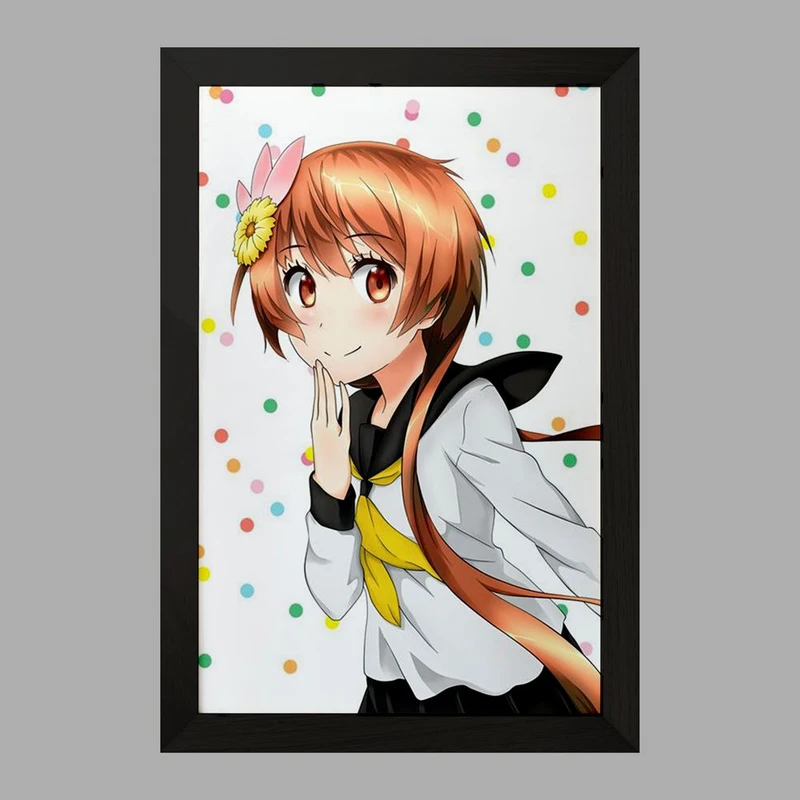 تابلو خندالو مدل تاچیبانا انیمه عشق دروغین  کد 17136