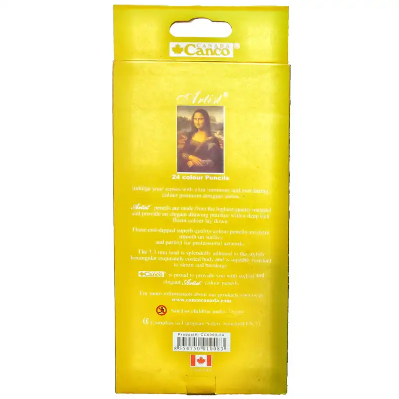 مداد رنگی 24 رنگ کنکو مدل آرتیست