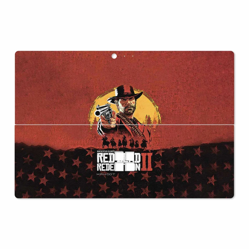 برچسب پوششی ماهوت مدل Red-Dead-Redemption-Game مناسب برای تبلت مایکروسافت Surface Pro 4 2015