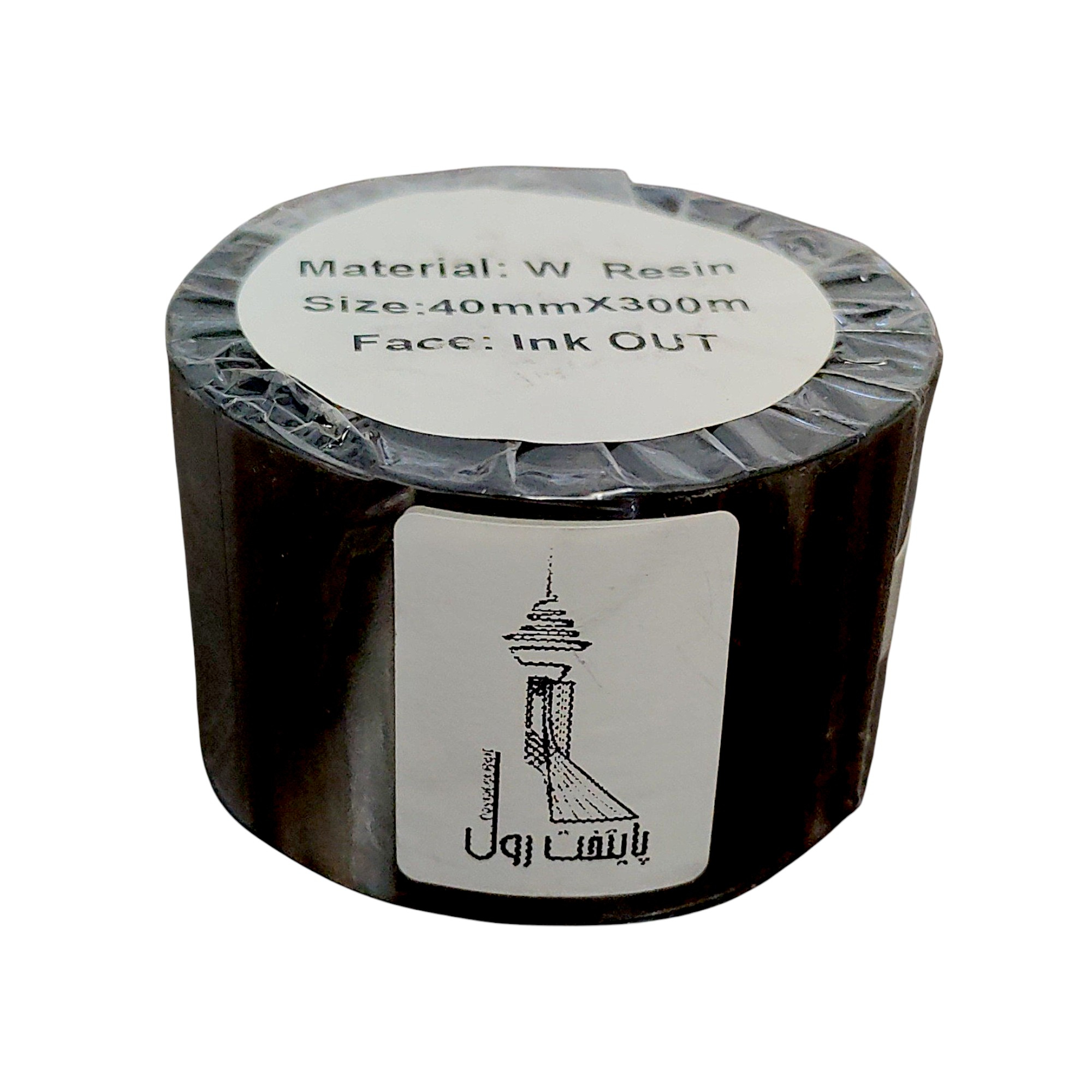 ریبون لیبل‌زن حرارتی پایتخت رول مدل P-W Resin 40mm*300