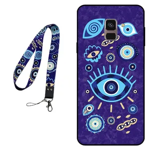 Megafone Devil Eye 0023 Cover For Samsung Galaxy A6 2018 Mobile Neckband