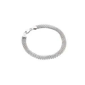 دستبند زنجیری طلا 18 عیار زنانه الی گالری مدل کاف