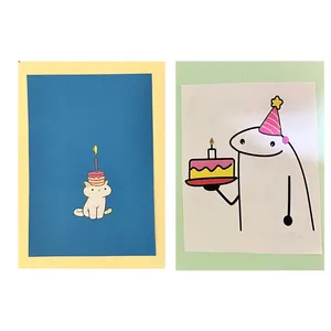 کارت پستال مدل تولد بسته 2 عددی