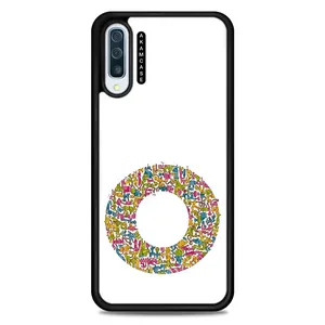 AKAM AMC-WSGA50-ALPHADOODLEBET-15 Cover For Samsung Galaxy A50