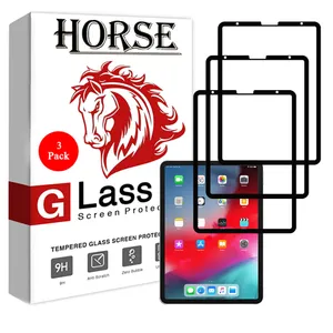 محافظ صفحه نمایش سرامیکی هورس مدل CRM مناسب برای تبلت اپل iPad Pro 11 2018 بسته سه عددی