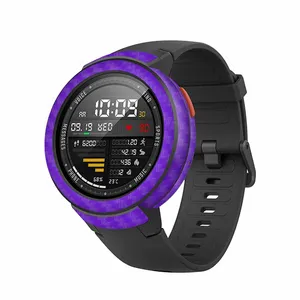 MAHOOT Purple-Fiber Cover Sticker for Xiaomi Amazfit Verge Smartwatch