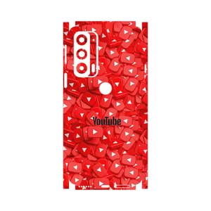 MAHOOT Youtube-FullSkin Cover Sticker for Motorola Edge 20