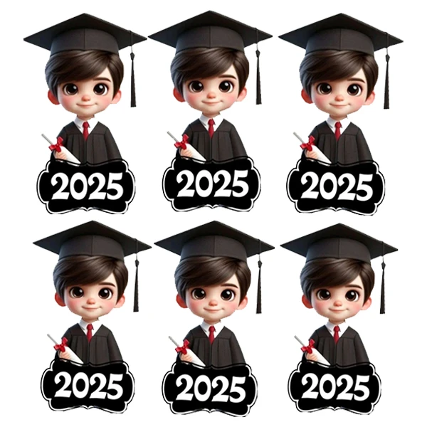  استیکر پارچه و لباس پاد آفرین طرح پسر و مدرسه کد 4551