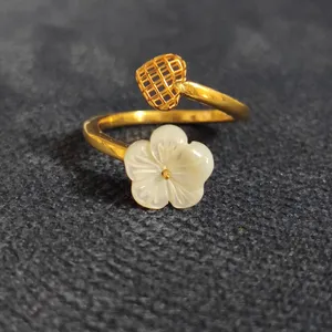  انگشتر طلا 18 عیار زنانه قیراط مدل GH193