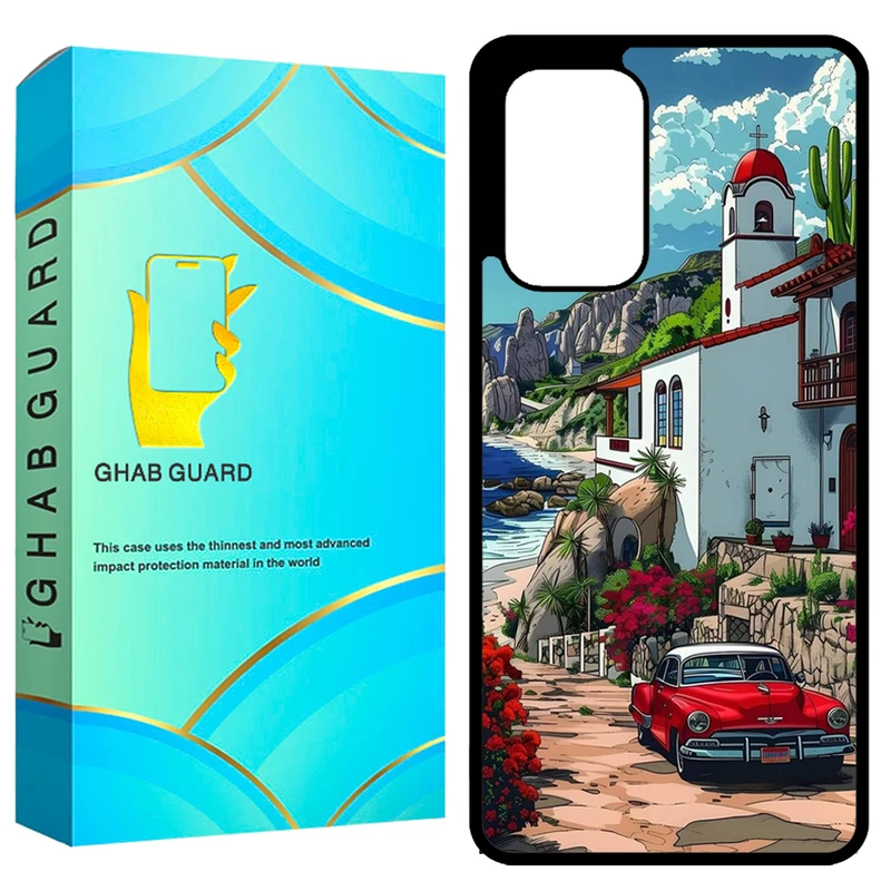 کاور قاب گارد طرح ماشین مدل GCHPA53 مناسب برای گوشی موبایل سامسونگ Galaxy A53 5G