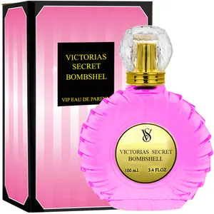 ادوپرفیوم زنانه هارلینگن مدل ویکتوریا سکرت بامب شل کد VIP با رایحه خنک حجم 100 میلی‌لیتر