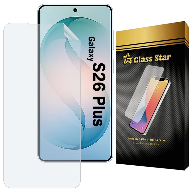محافظ صفحه نمایش گلس استار مدل GFNMB20 مناسب برای گوشی موبایل سامسونگ Galaxy S26 Plus