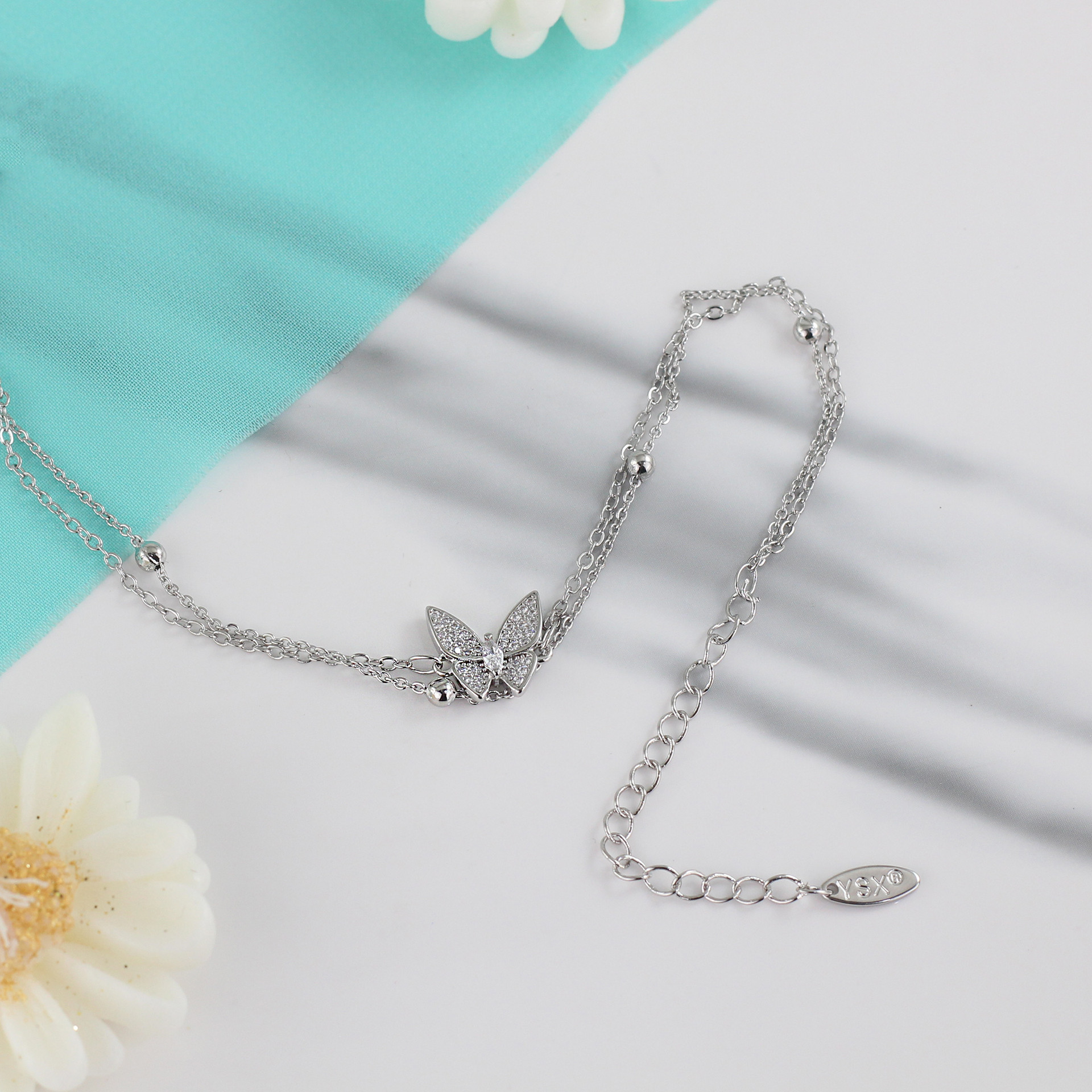 پابند زنانه وای اس ایکس مدل پروانه کد M151