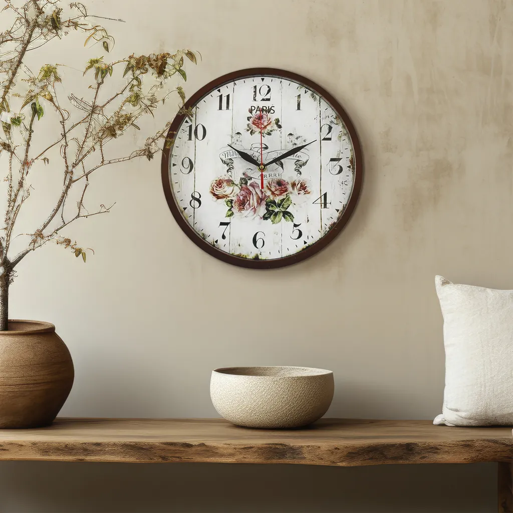 ساعت دیواری شیانچی طرحflower کد 10010058