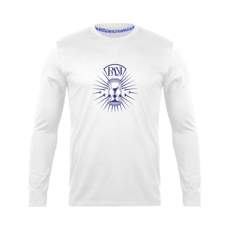 تی شرت آستین بلند مردانه رانژ مدل 22RA10D12M-3008-01 رنگ سفید