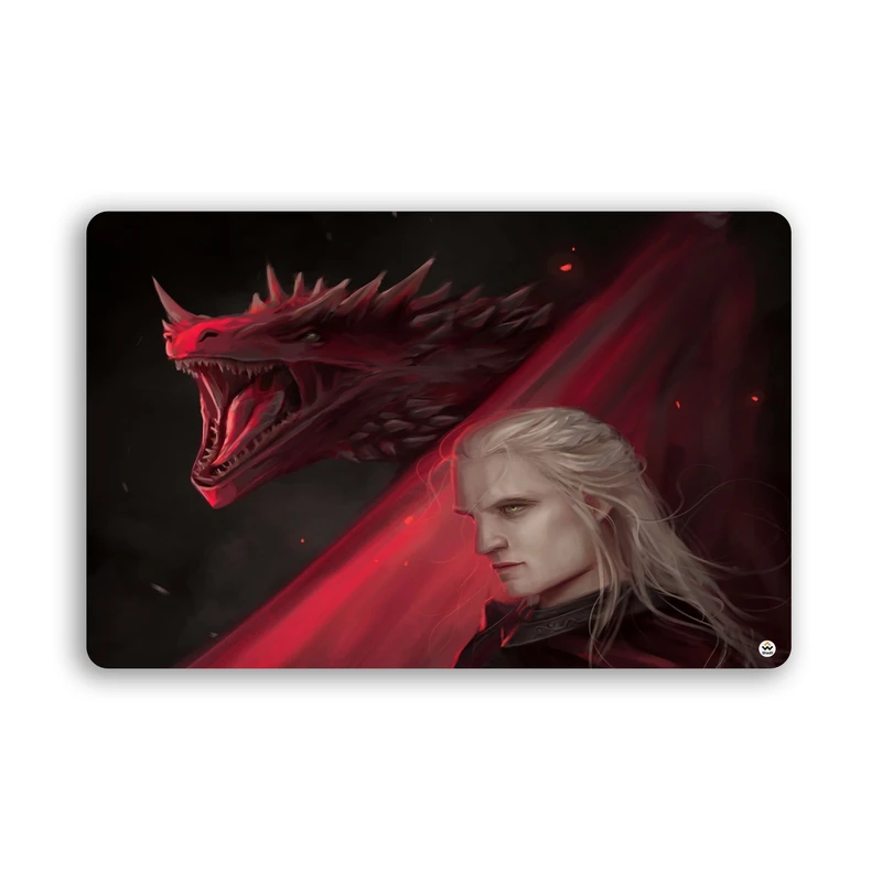 ماوس پد گیمینگ شادیت مدل خاندان اژدها کد486 سایز 37*24 سانتی متر