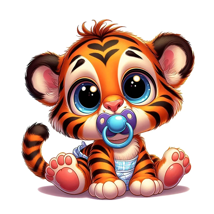 استیکر پارچه و لباس پاد آفرین مدل کارتونی کد S033