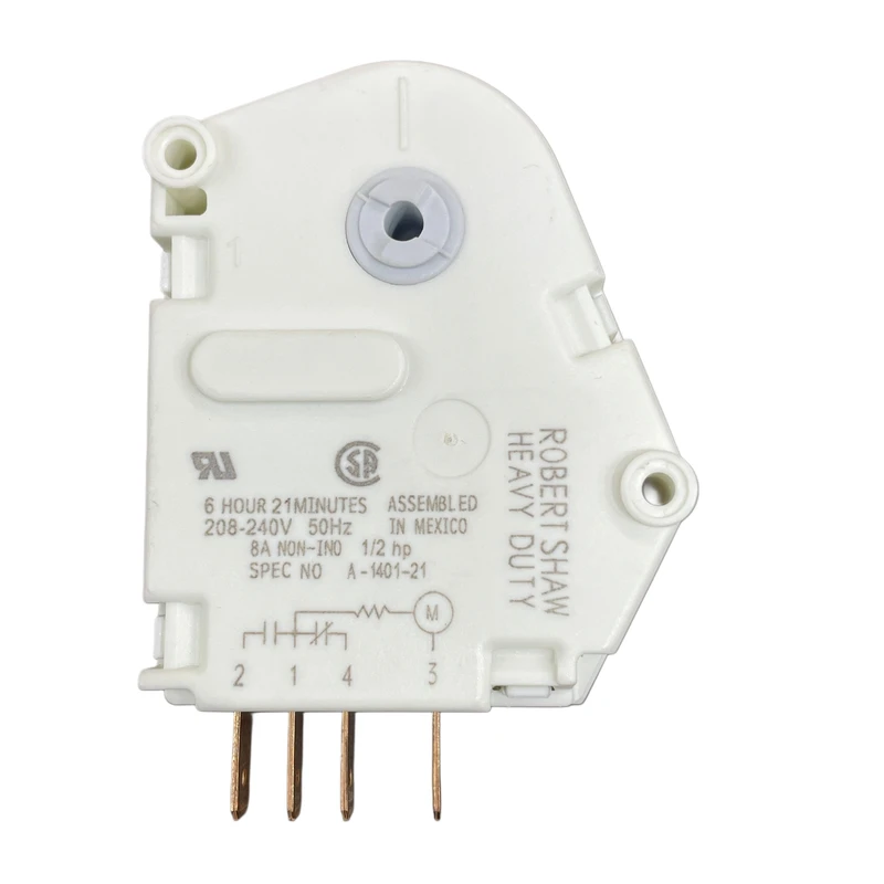 تایمر دیفراستی یخچال و فریزر مدل 220V مناسب برای جنرال الکتریک, وستینگ هاوس