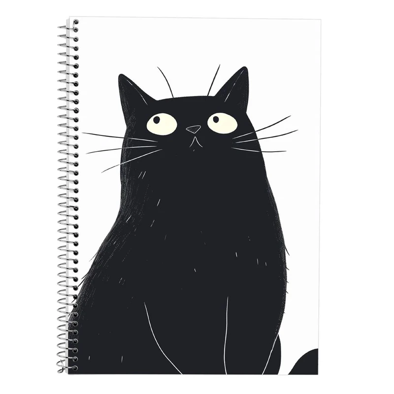 دفتر لغت 50 برگ مدوپد طرح سگ و گربه کد DF17350