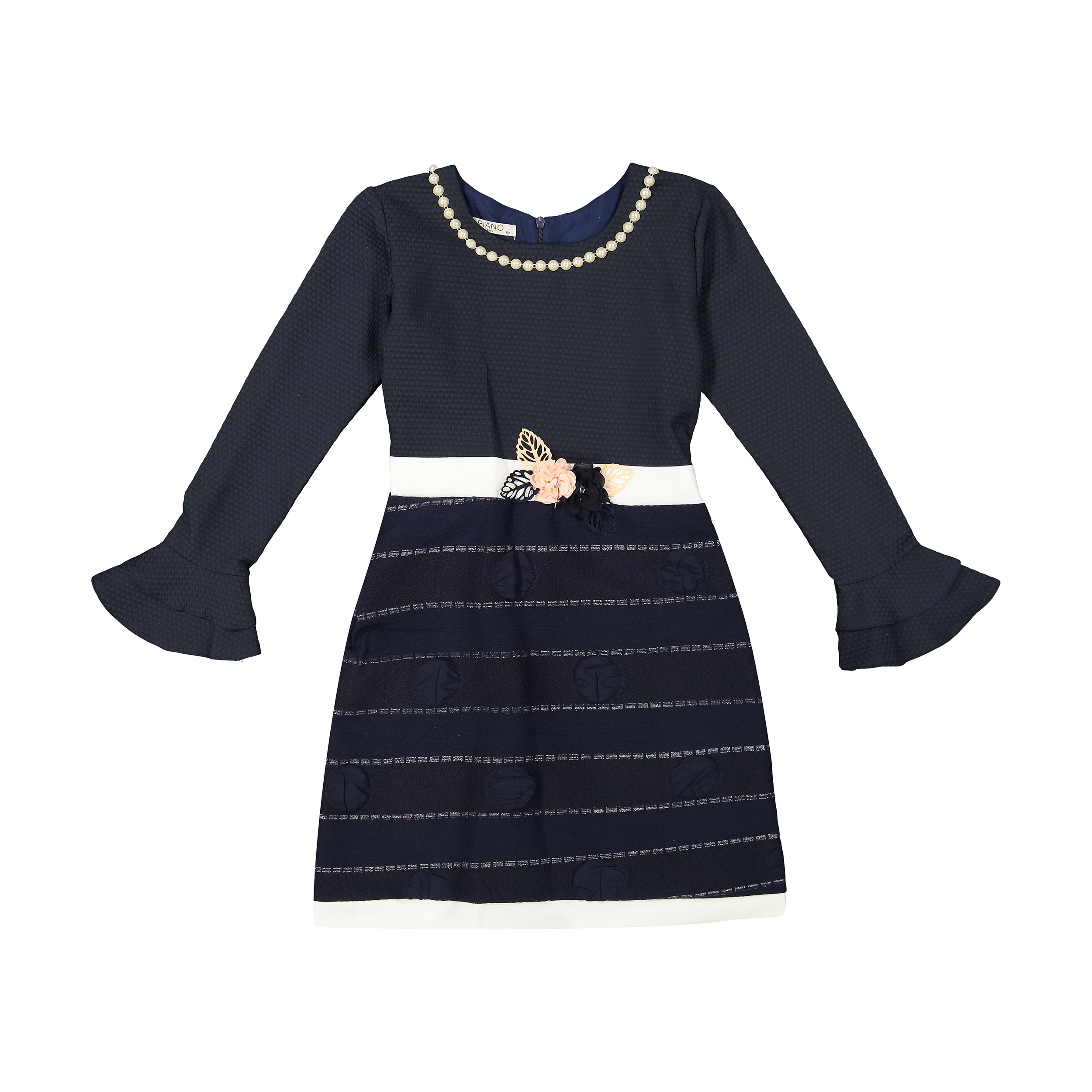 پیراهن دخترانه پیانو مدل 3470-59