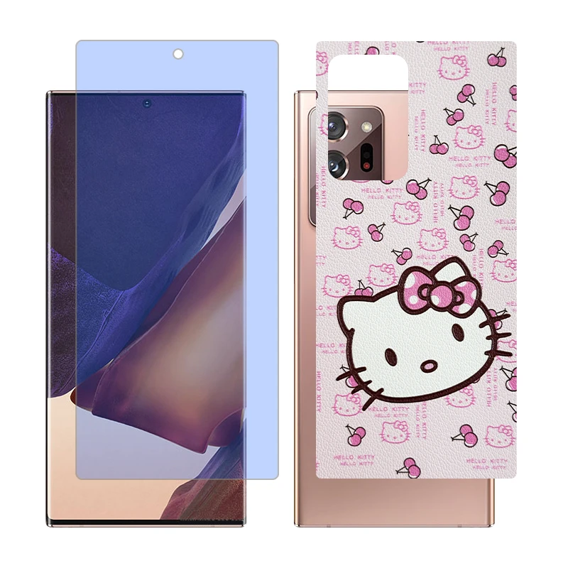 محافظ صفحه نمایش مات آنتی بلو گلس مدل Together مناسب برای گوشی موبایل سامسونگ Galaxy Note20 Ultra 5G به همراه برچسب پوششی پشت گوشی 