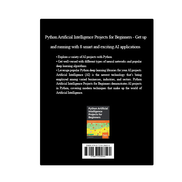 قیمت و خرید کتاب Python Artificial Intelligence Projects for Beginners ...