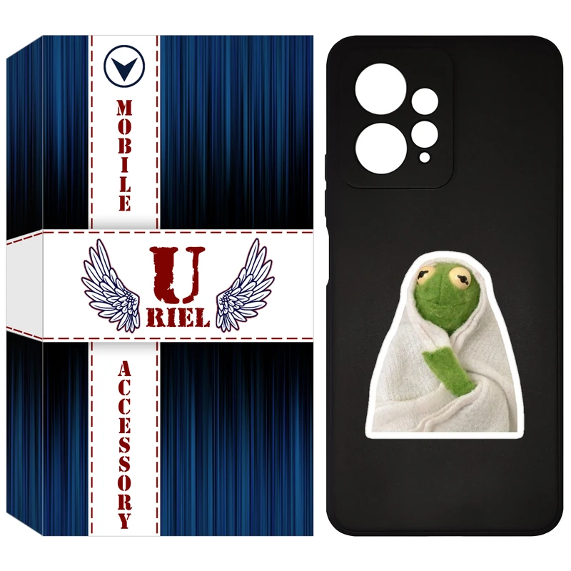 کاور یوریل مدل KSH کد 82 طرح قورباغه مناسب برای گوشی موبایل شیائومی Redmi Note 12 4G