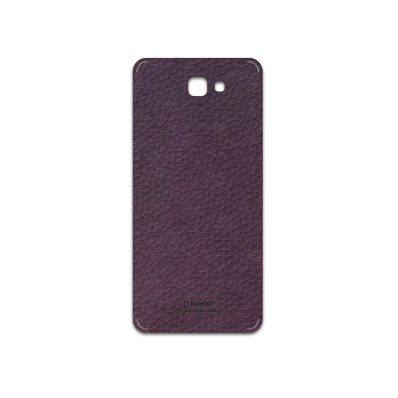 برچسب پوششی ماهوت مدل Purple-Leather مناسب برای گوشی موبایل سامسونگ Galaxy J7 Prime