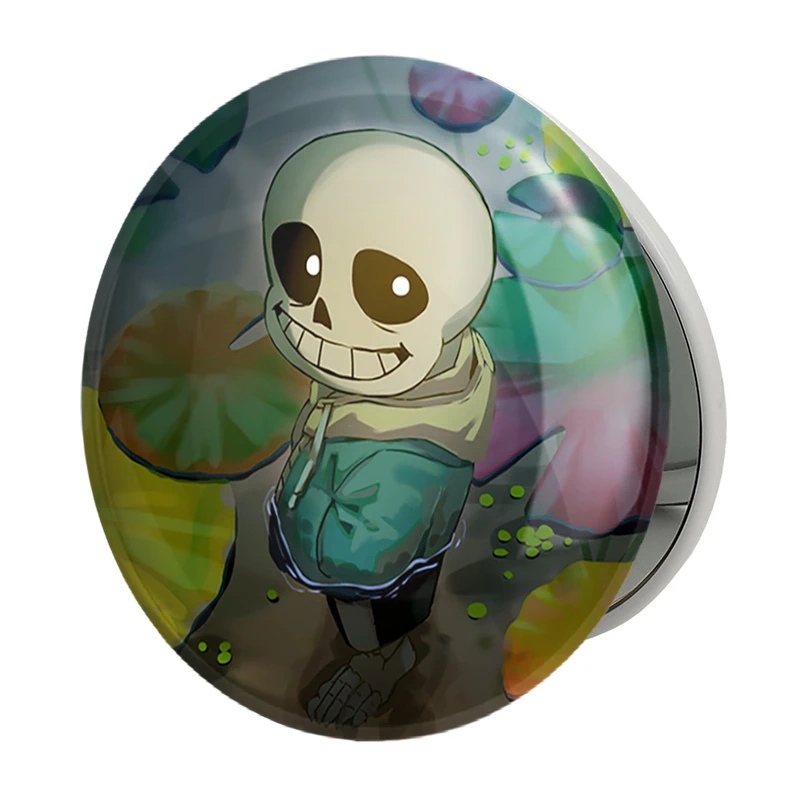 آینه جیبی خندالو طرح بازی آندرتیل (Undertale) مدل تاشو کد 31785