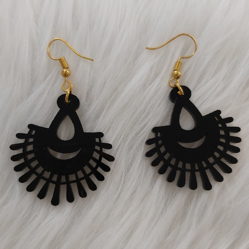 گوشواره زنانه کد Bla112