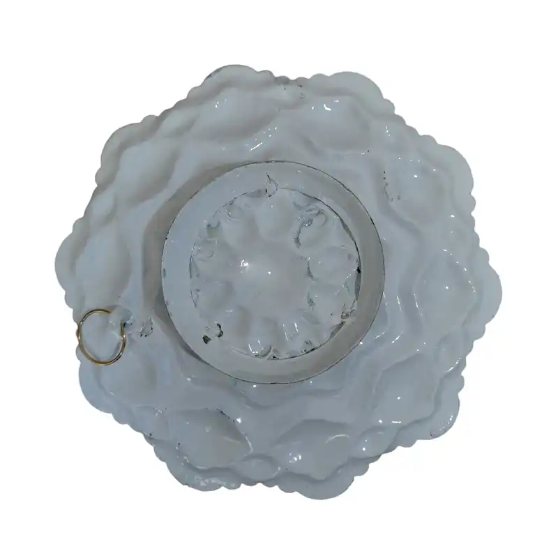 بشقاب میناکاری مسی کد 22