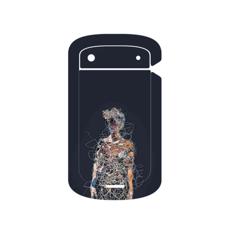 برچسب پوششی ماهوت مدل Strings Digital Art 1 مناسب برای گوشی موبایل بلک بری Bold Touch 9900