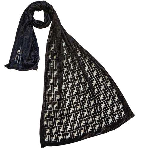 شال زنانه فندی مدل مجلسی کد 4454