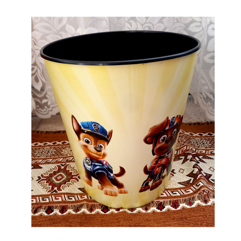 سطل زباله
اتاق کودک طرح سگهای نگهبان کد PAW-12