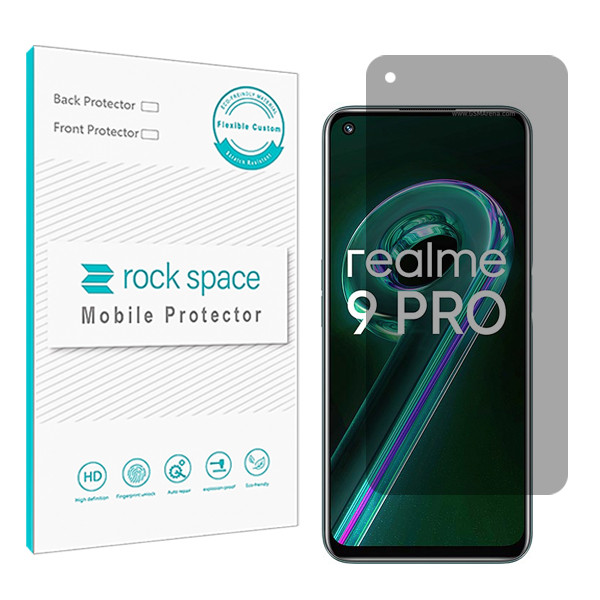 محافظ صفحه نمایش حریم شخصی راک اسپیس مدل HyPRV مناسب برای گوشی موبایل ریلمی 9 Pro