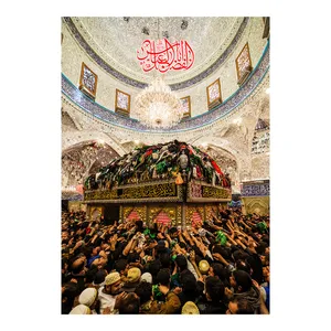  پرچم طرح نوشته مدل حضرت ابوالفضل کد 184D