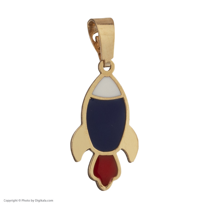 آویز گردنبند طلا 18 عیار دخترانه مایا ماهک مدل MM1575