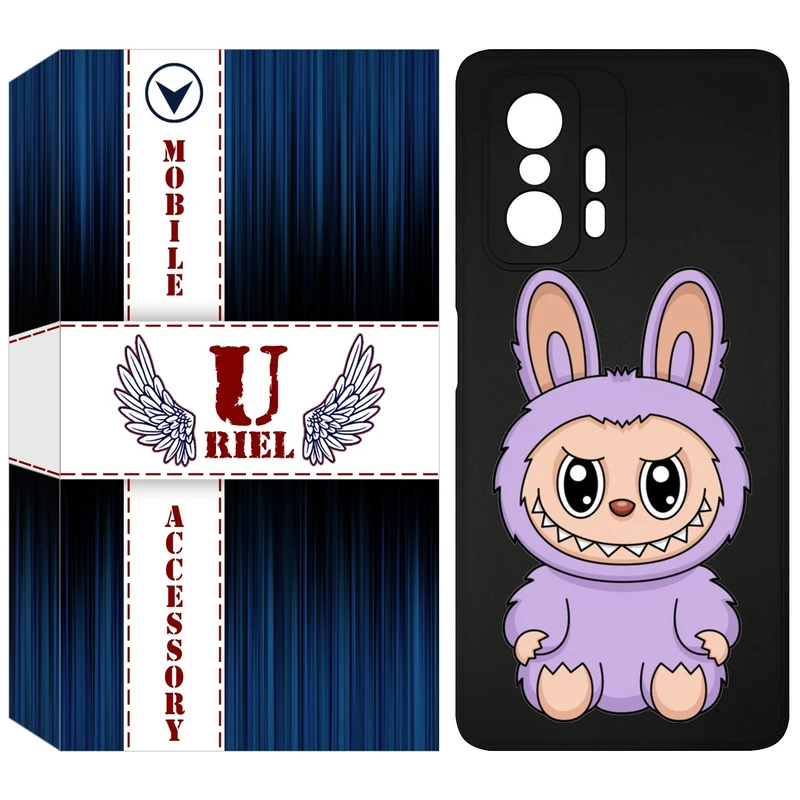 کاور یوریل قاب مدل KSH کد 130 طرح عروسک لبوبو مناسب برای گوشی موبایل شیائومی 11T / 11T Pro