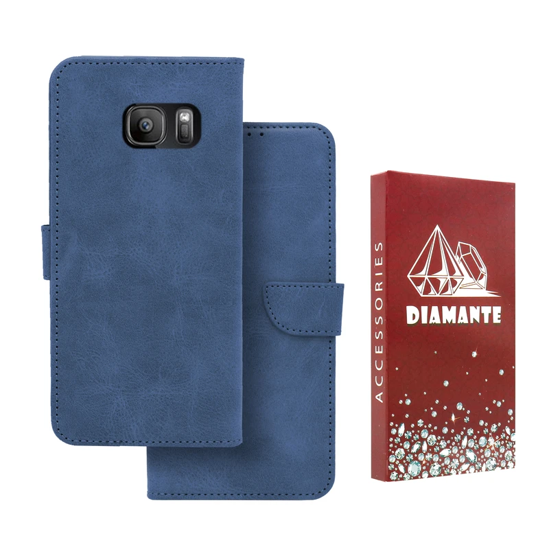 کیف کلاسوری دیامانته مدل Bors Ros مناسب برای گوشی موبایل سامسونگ Galaxy S7