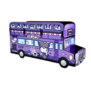 جامدادی رومیزی مدل اتوبوسی طرح کرومی کد 83