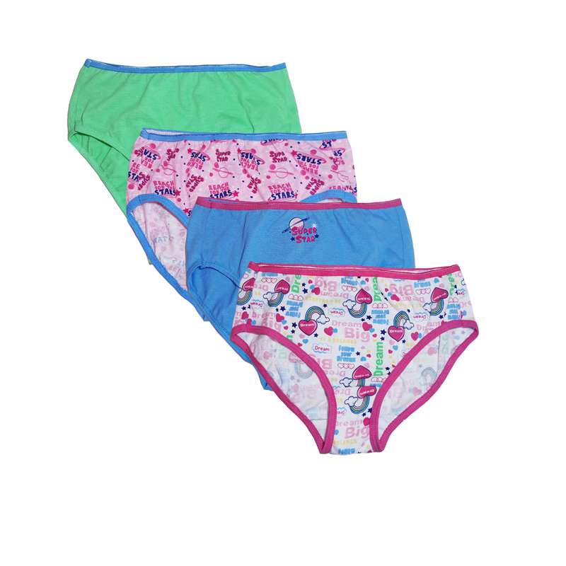 شورت دخترانه هانس کد 2948 مجموعه 4 عددی