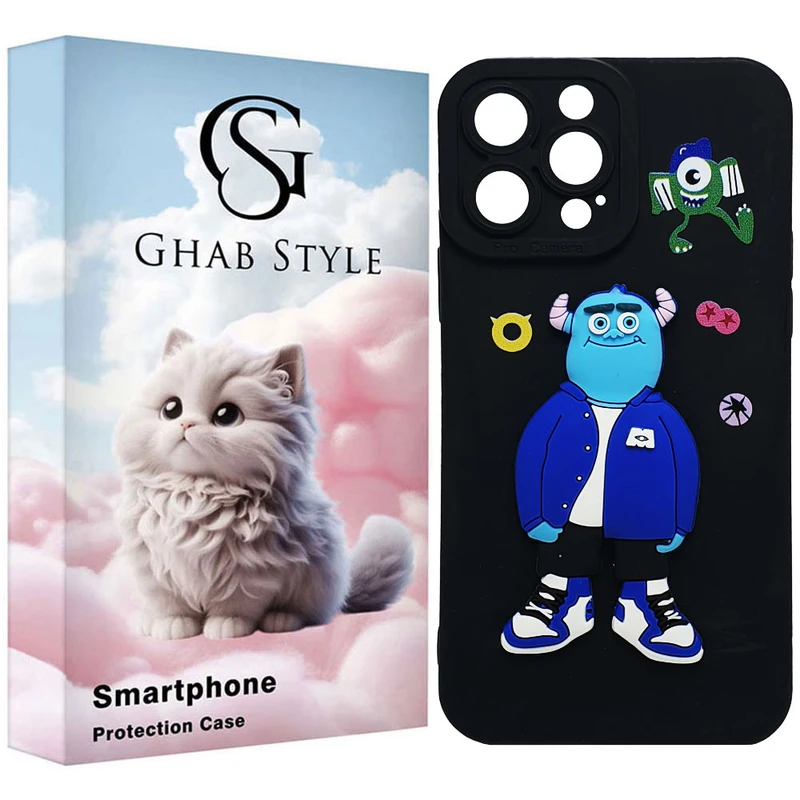 کاور قاب استایل مدل bear مناسب برای گوشی موبایل اپل iPhone 12 Pro Max / iPhone 13 Pro Max