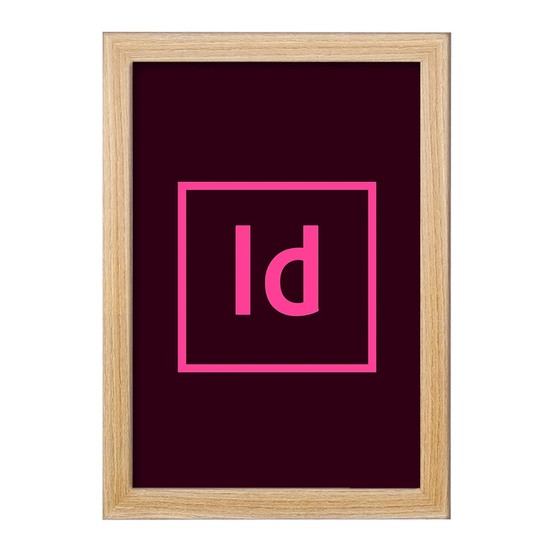 تابلو خندالو مدل ایندیزاین InDesign  کد 6200