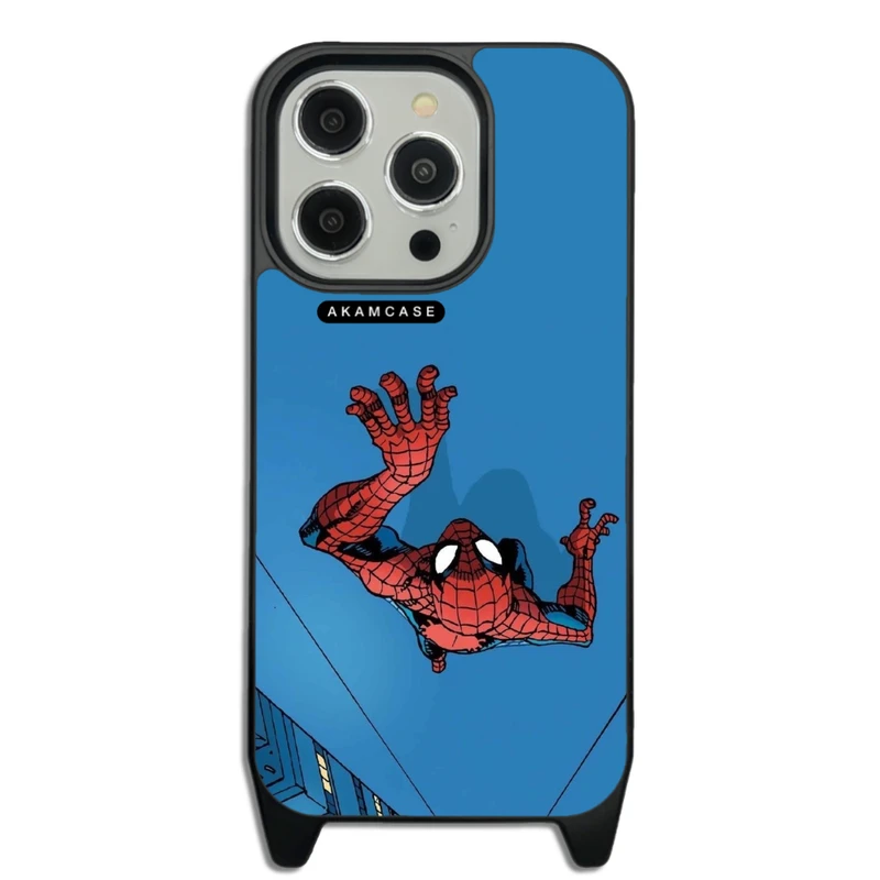 کاور آکام مدل AMC-WLA14PRO-SPIDER MAN11 مناسب برای گوشی موبایل اپل iPhone 14 Pro