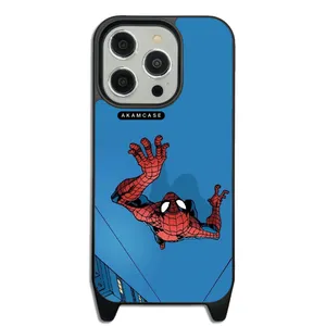 AKAM AMC-WLA15PRO-SPIDER MAN11 Cover For Apple iPhone 15 Pro
