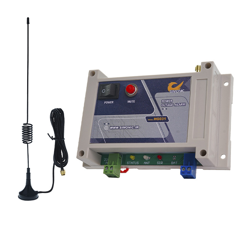دستگاه هشدار دهنده قطع برق سیمکارتی سیمونیک مدل HG031A دستگاه هشدار دهنده قطع برق سیمکارتی سیمونیک مدل HG031A