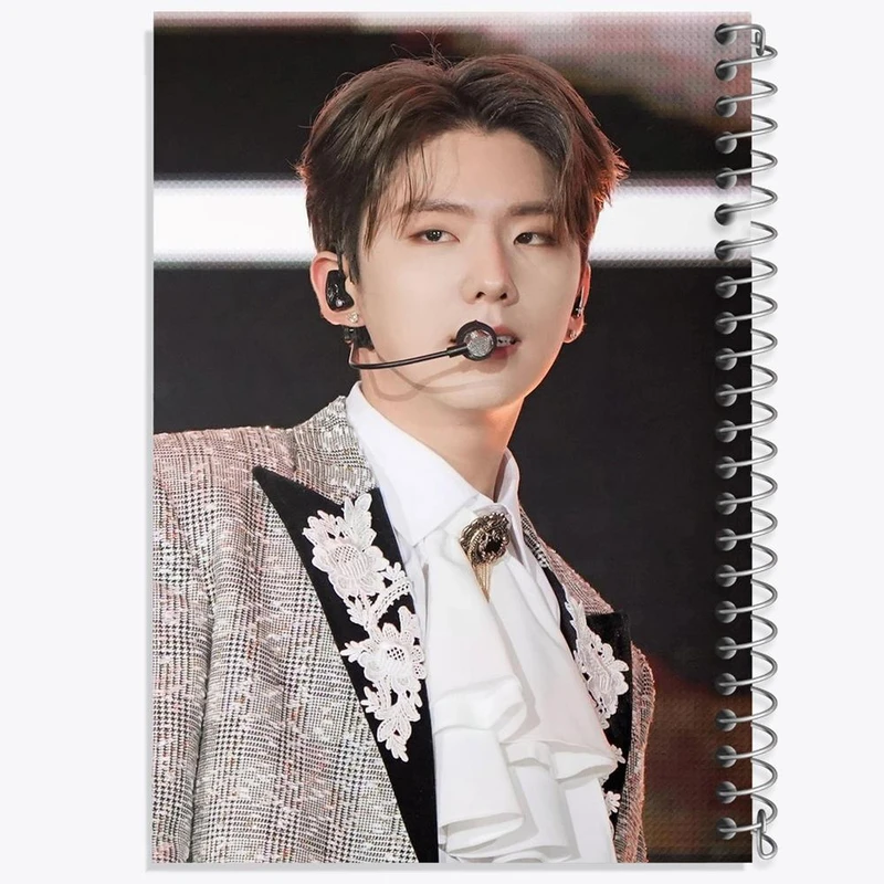 دفتر لیست خرید 50 برگ خندالو طرح کیهیون گروه مانستا اکس MONSTA X کد 21156